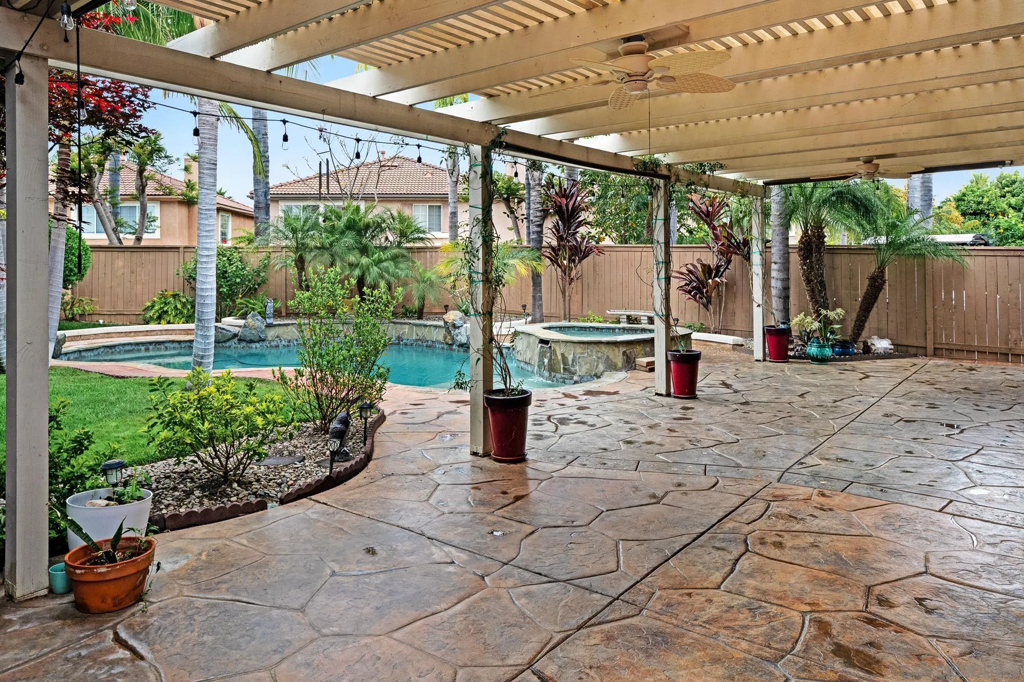 4318 Meadow Spring Way Oceanside, CA 92057 - Photo 48 of 50 a chair and tables in the patio