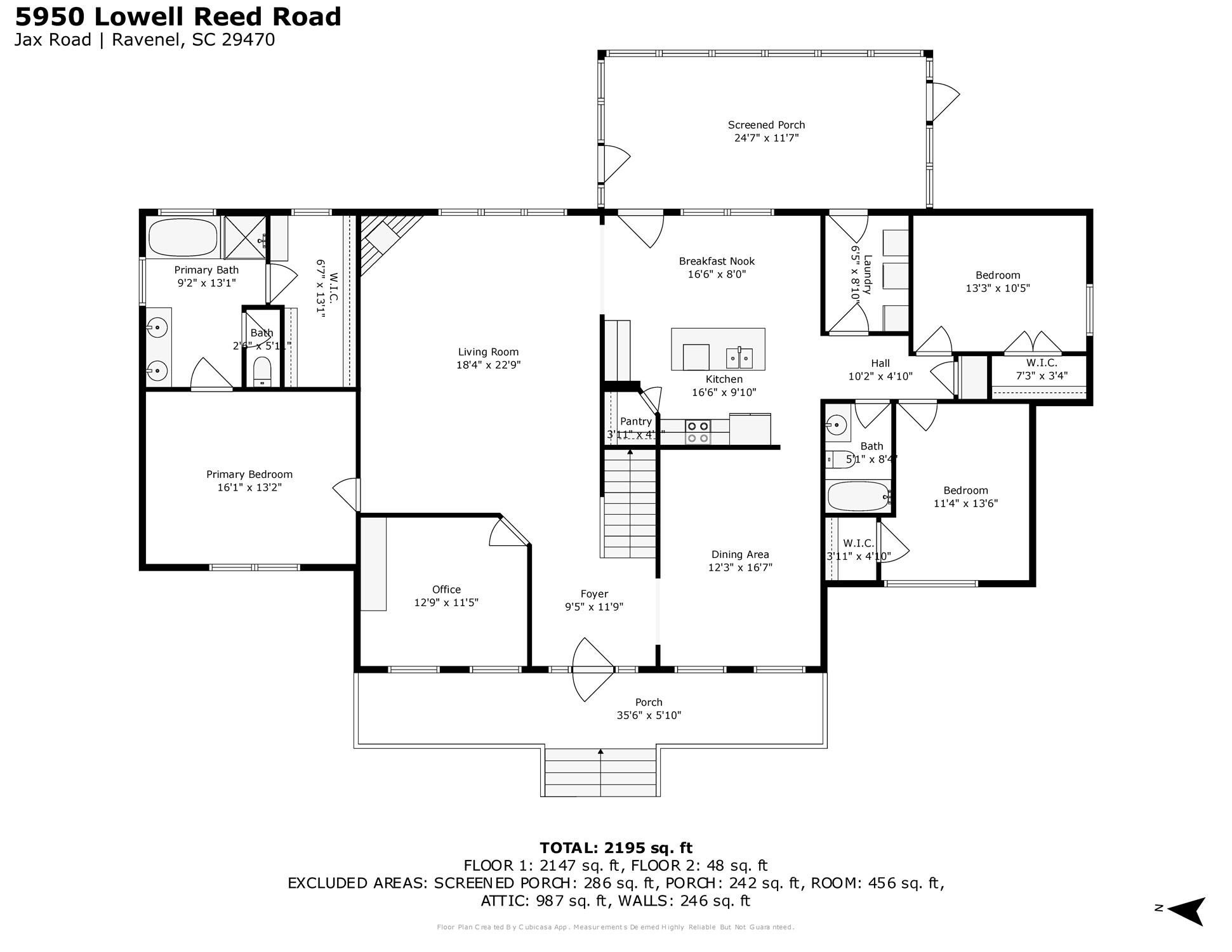 5950 Lowell Reed Road Ravenel, SC 29470 - Photo 118 of 120 floorplan_1