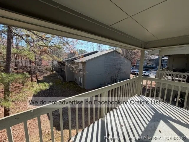 a view of deck with wooden floor and outer view
