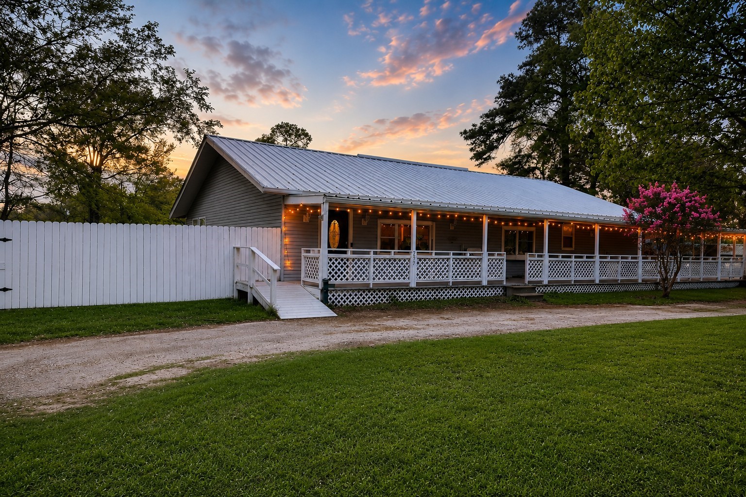 297 Mable Street Conroe, TX 77301 - Photo 1 of 9 Charming farmhouse-style home with spacious covered porch.