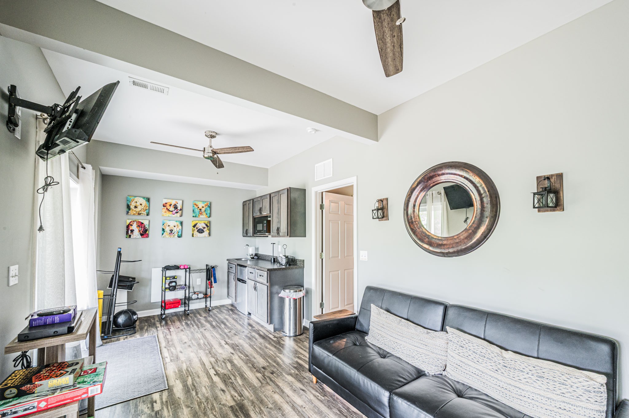 87 Angela Way Lewisburg, KY 42256 - Photo 19 of 39 a living room with furniture and a flat screen tv