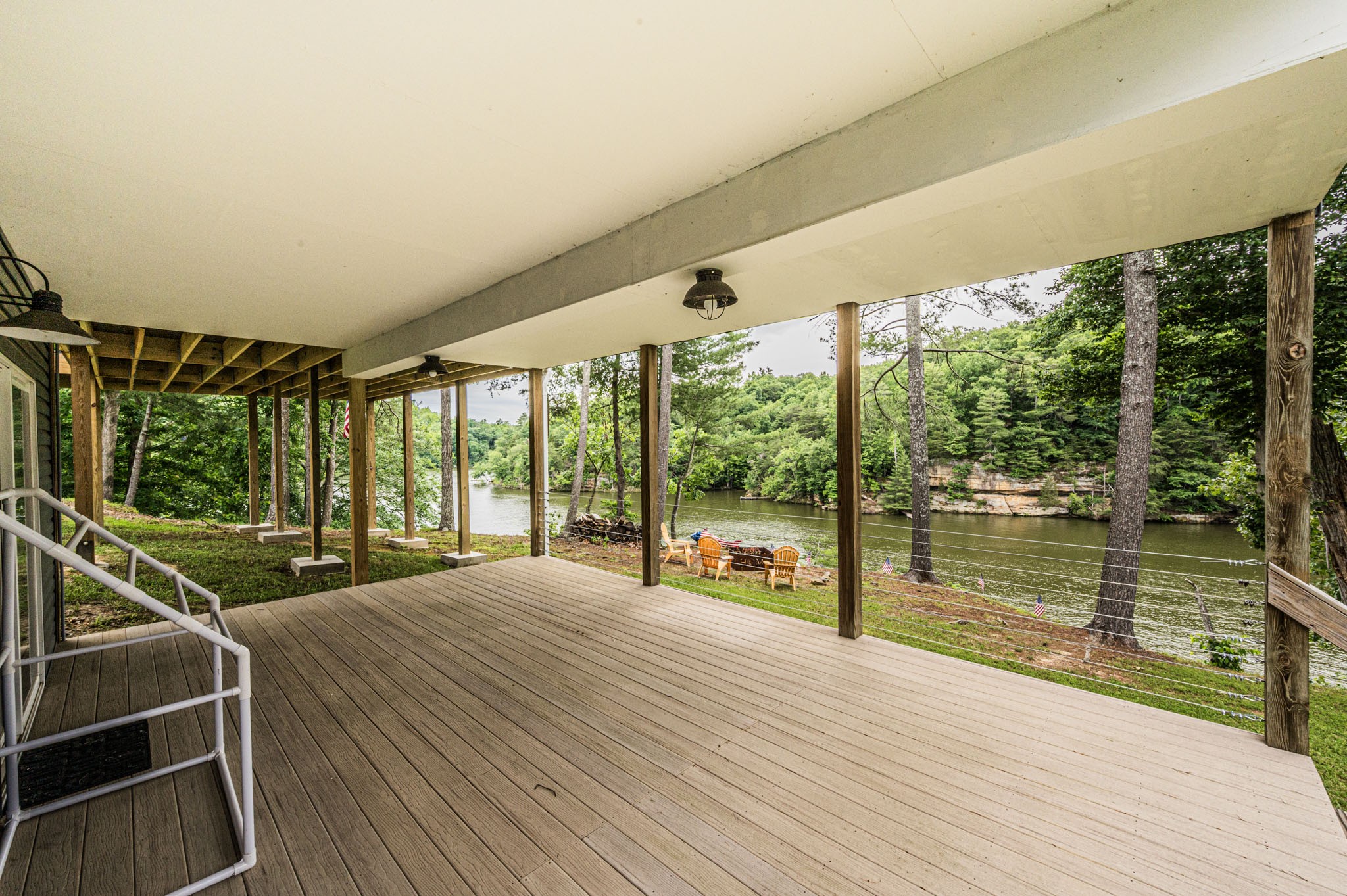 87 Angela Way Lewisburg, KY 42256 - Photo 22 of 39 a view of a balcony with lake view and a ocean view