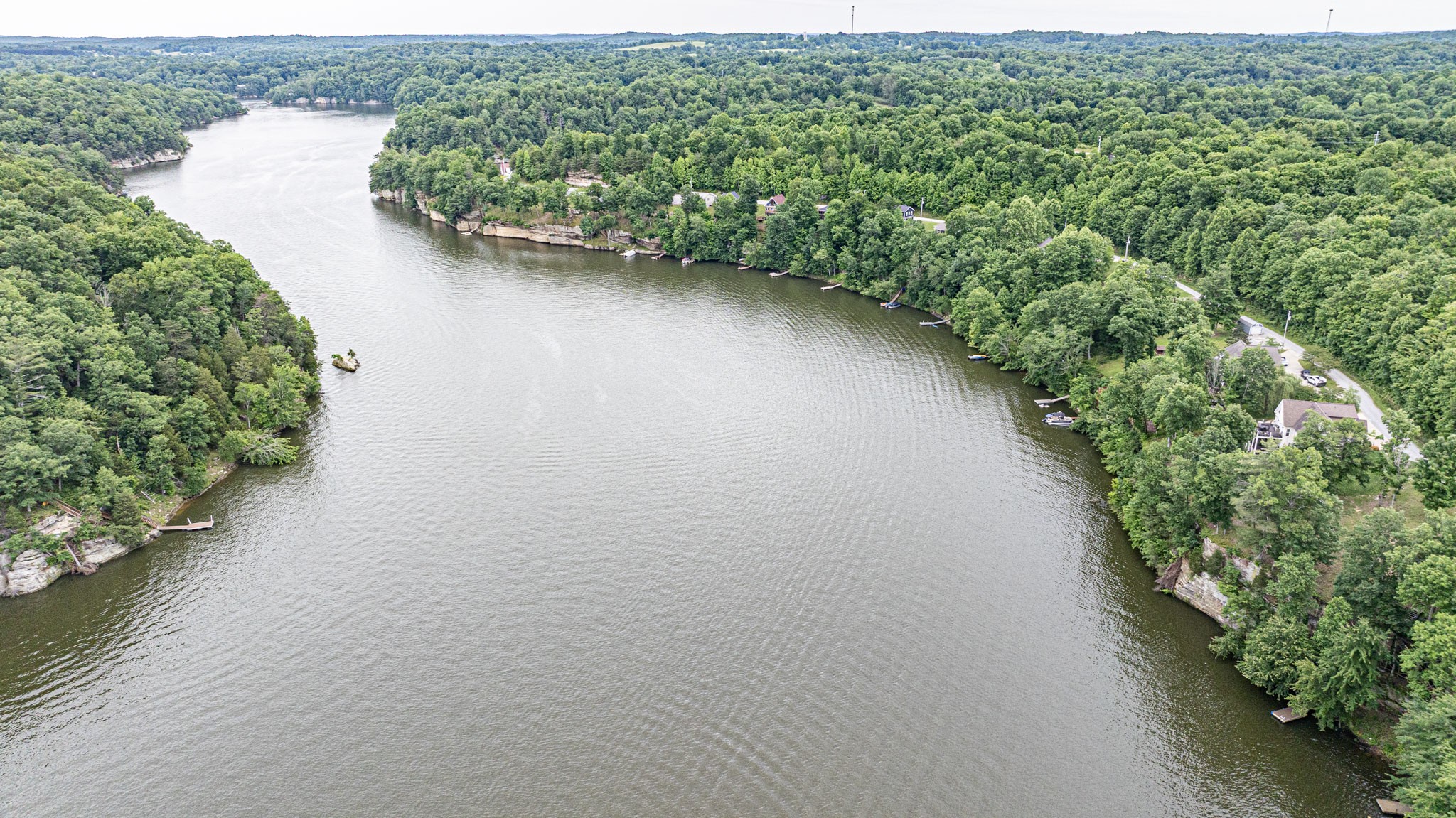 87 Angela Way Lewisburg, KY 42256 - Photo 38 of 39 an aerial view of a house with a yard and outdoor seating