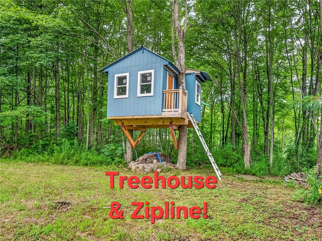 233 Dean Road Parma, NY 14559 - Photo 39 of 42 The zipline to so much fun you'll want to try it!