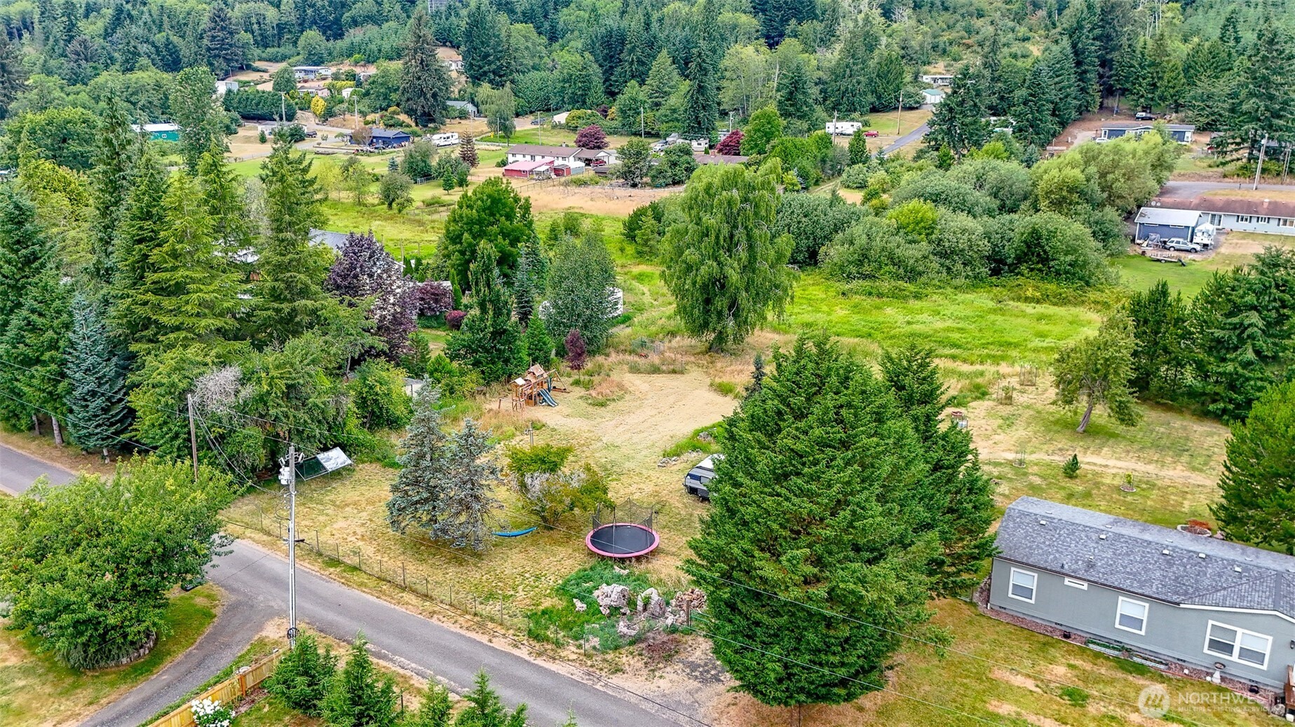 23 Garden Tracts Road Montesano, WA 98563 - Photo 4 of 22 a view of yard with green space