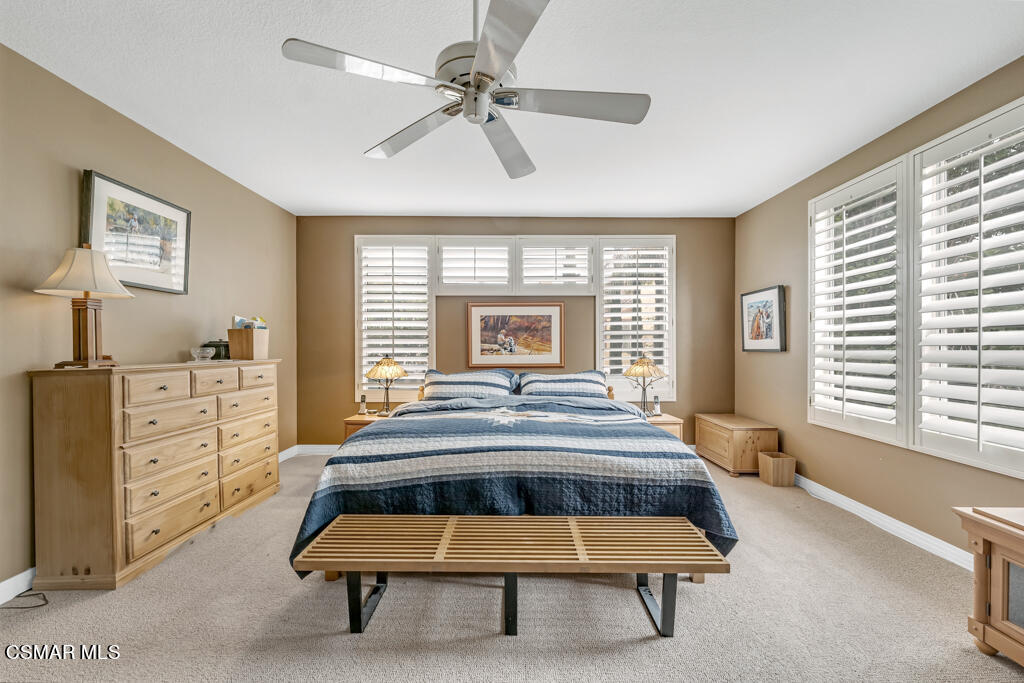 4372 Clearwood Road Moorpark, CA 93021 - Photo 28 of 51 a bedroom with a bed and window