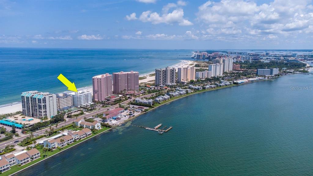 1350 Gulf Boulevard, Unit 301 Clearwater Beach, FL 33767 - Photo 48 of 75 a view of a city with tall buildings