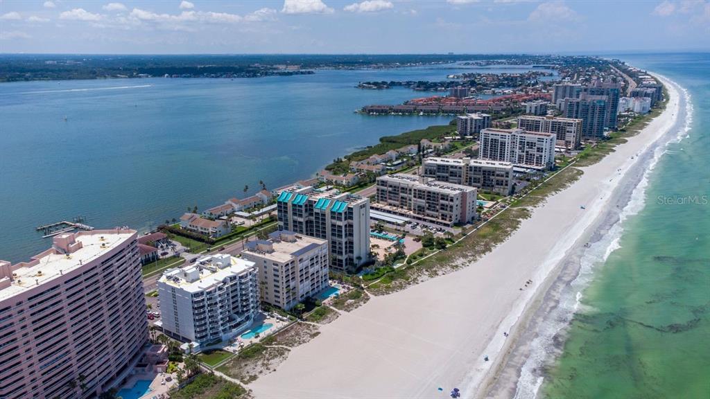 1350 Gulf Boulevard, Unit 301 Clearwater Beach, FL 33767 - Photo 59 of 75 a view of a balcony with an outdoor space