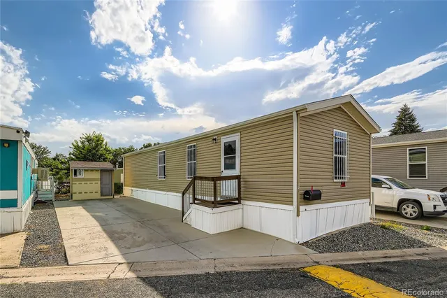 a view of a house with a patio