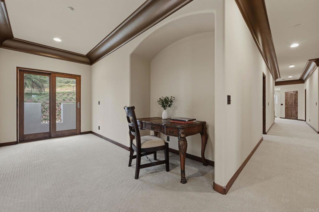 3244 Olivenhain Farms Road Encinitas, CA 92024 - Photo 41 of 47 a view of a room with furniture and windows