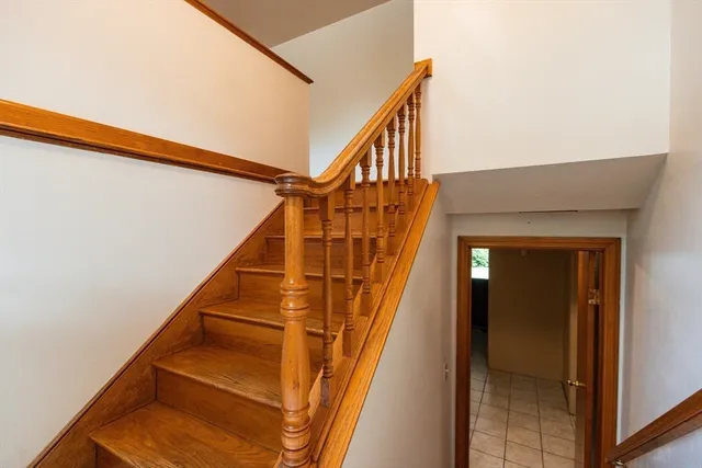 a backyard of a house