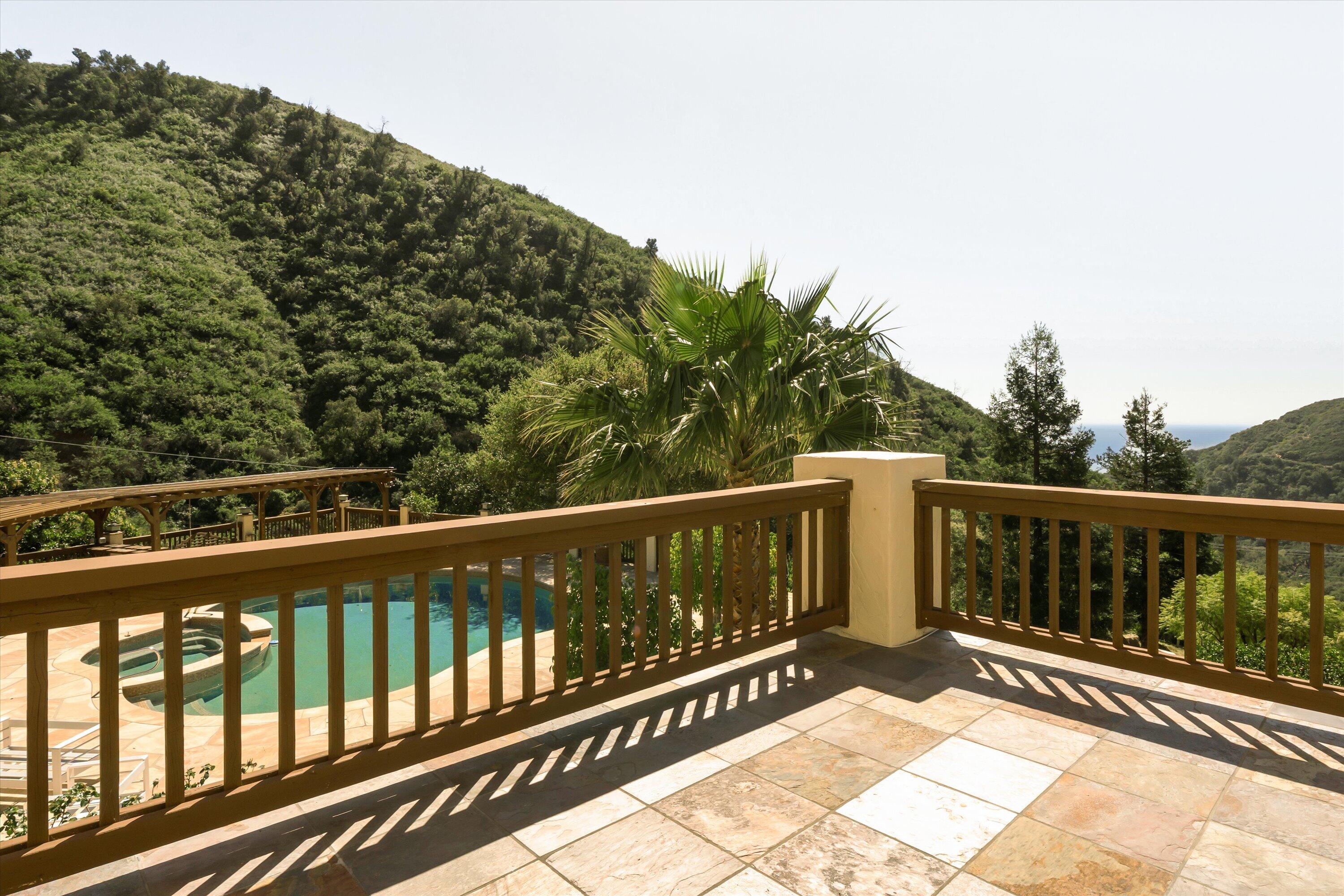 1090 Toro Canyon Road Santa Barbara, CA 93108 - Photo 41 of 59 East side of view deck