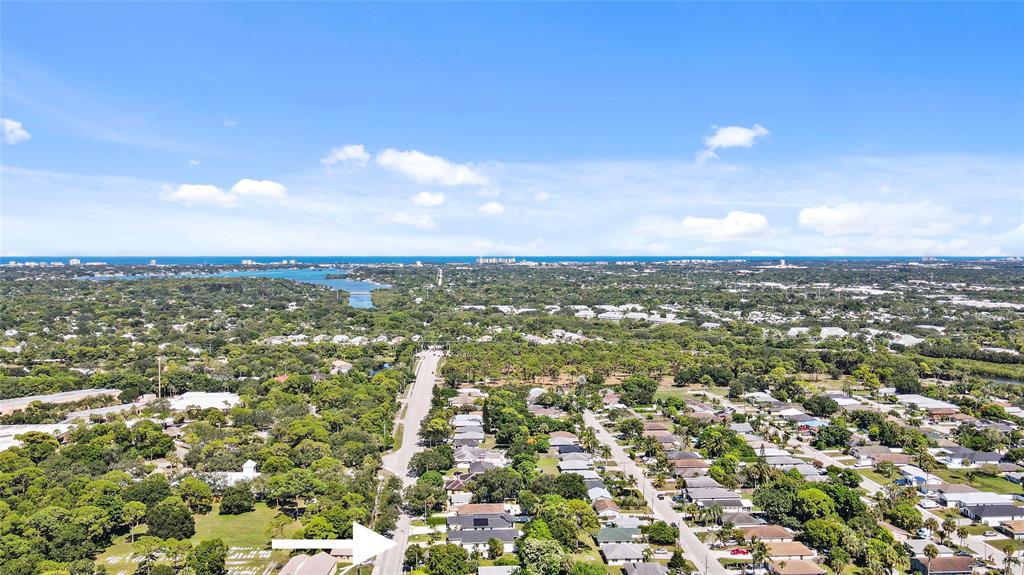 6810 Church Street Jupiter, FL 33458 - Photo 37 of 39 an aerial view of residential houses with city view