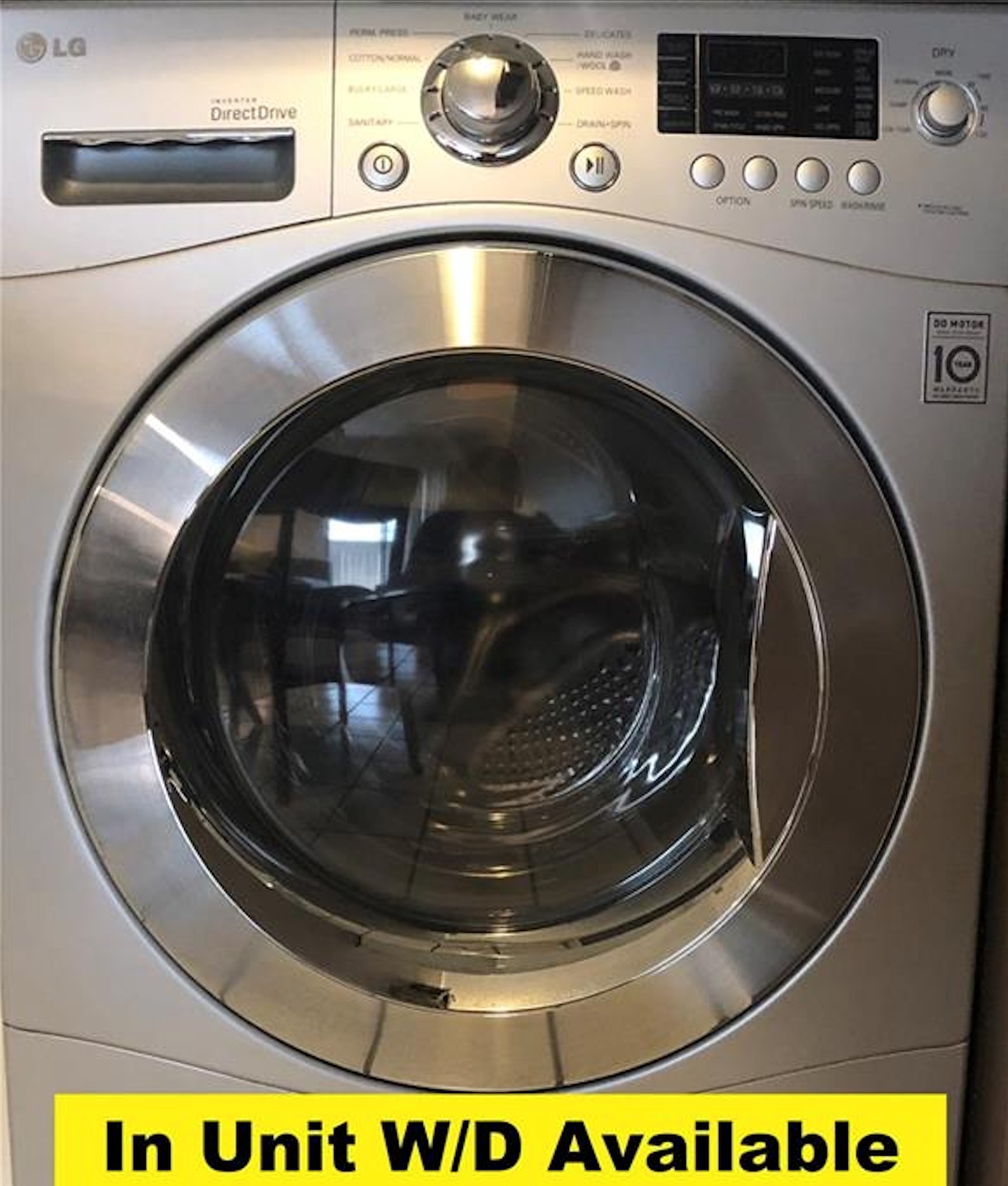3011 Whitis Avenue, Unit 107 Austin, TX 78705 - Photo 5 of 6 In-unit washer/dryer included.
