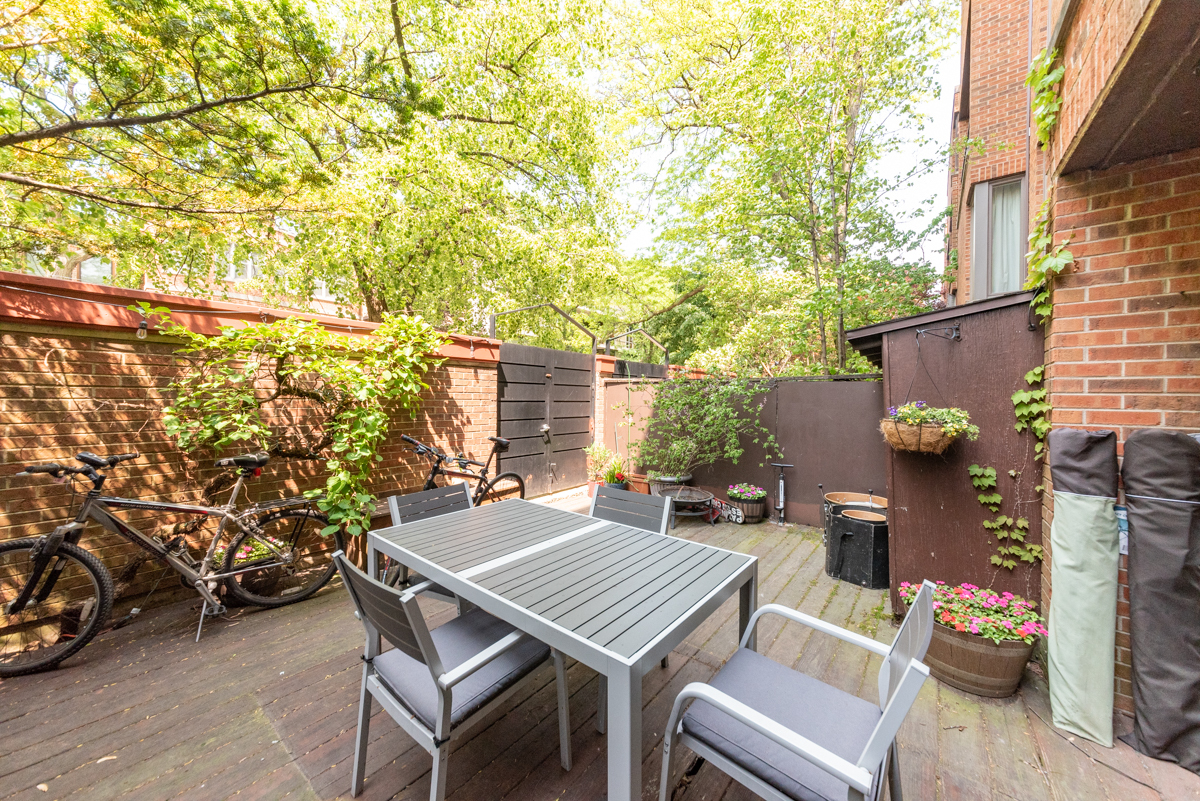 Undisclosed Address Chicago, IL 60614 - Photo 22 of 22 a backyard of a house with table and chairs