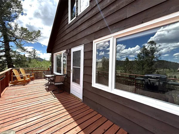 a view of a bunch of trees