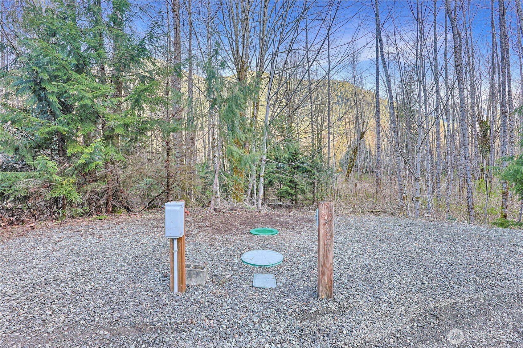112 Whitewater Way Morton, WA 98356 - Photo 24 of 33 a view of a backyard with garden