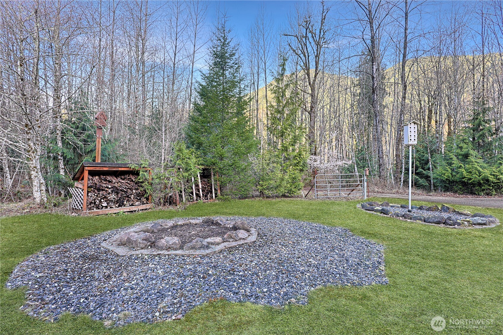 112 Whitewater Way Morton, WA 98356 - Photo 26 of 33 a view of a backyard with large trees