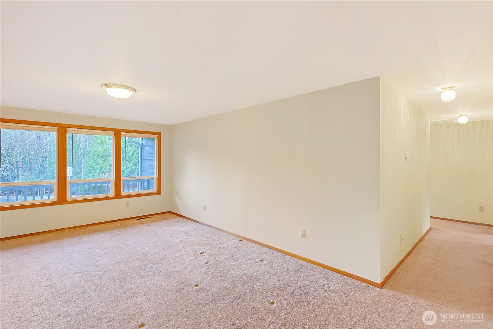 112 Whitewater Way Morton, WA 98356 - Photo 4 of 33 an empty room with a window