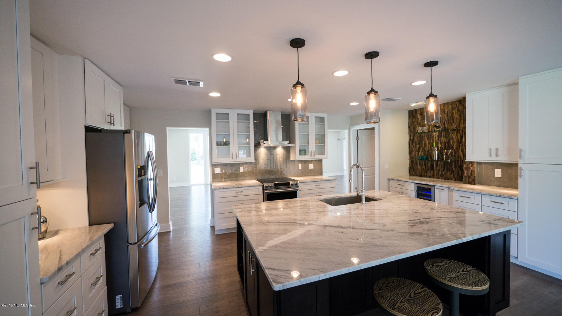 Kitchen - Custom Counters, Lighting, Ran