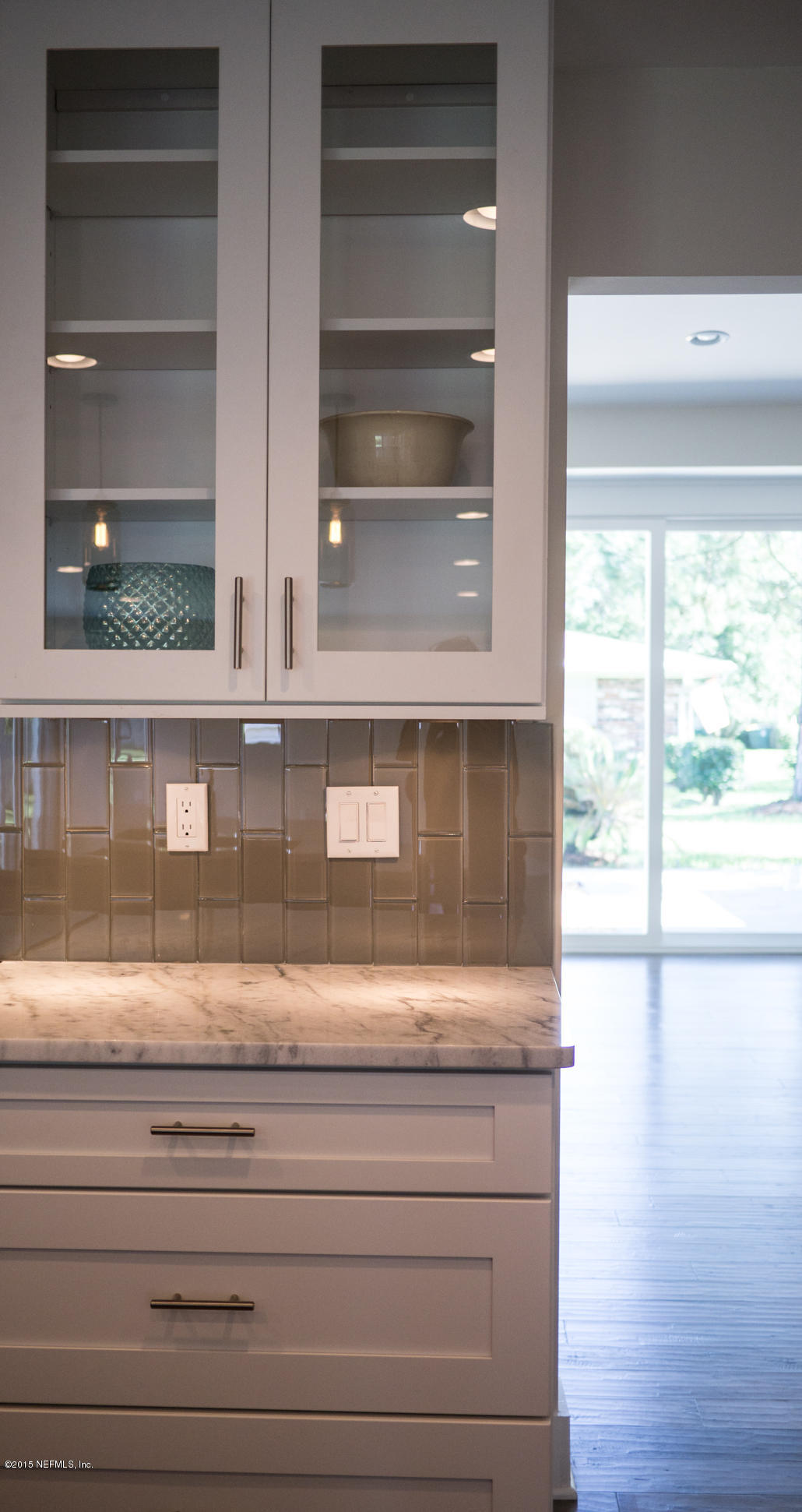 3721 Point Pleasant Road Jacksonville, FL 32217 - Photo 35 of 112 Kitchen- Spacious Counters with Glass Up
