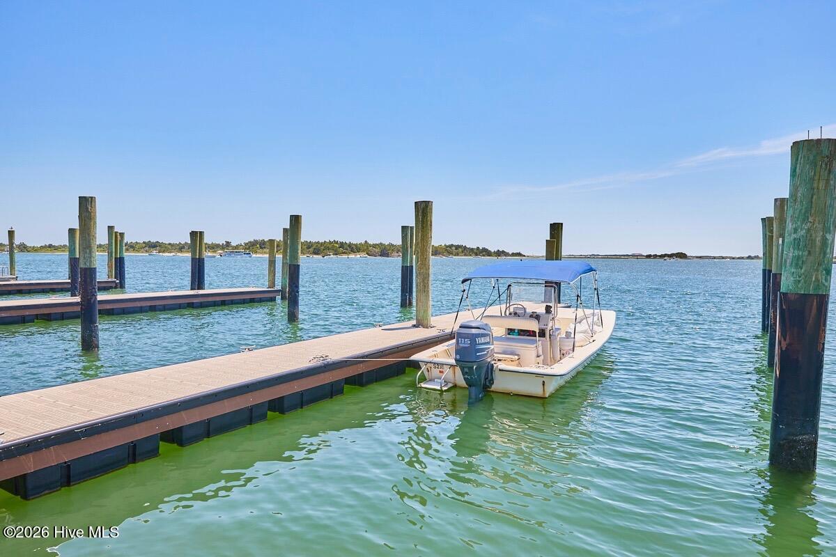 125 Front Street Beaufort, NC 28516 - Photo 3 of 60 Deeded Boat Slip in front of residence on Taylor's Creek