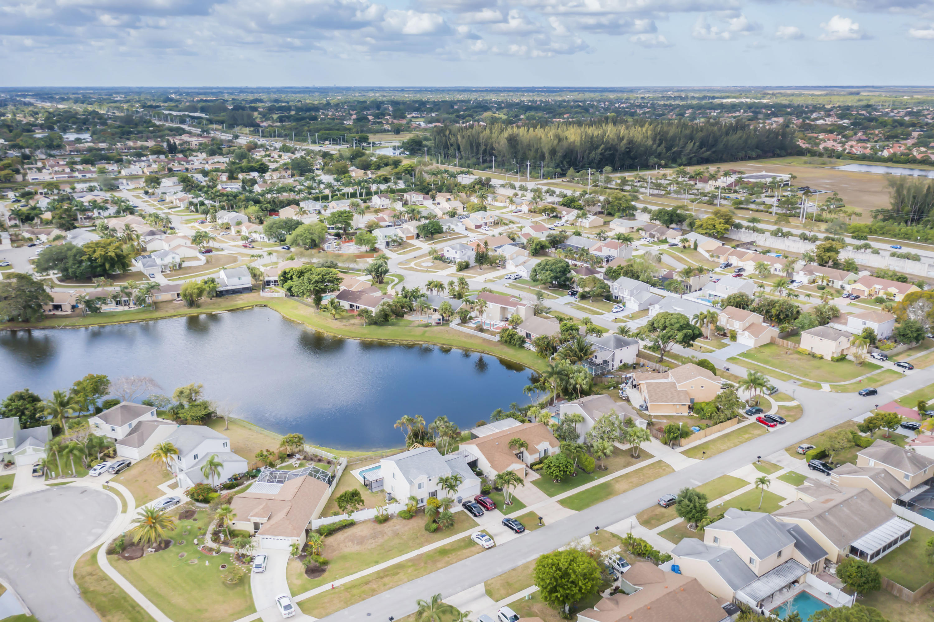 9874 Robins Nest Road Boca Raton, FL 33496 - Photo 85 of 89 aerial adjacent