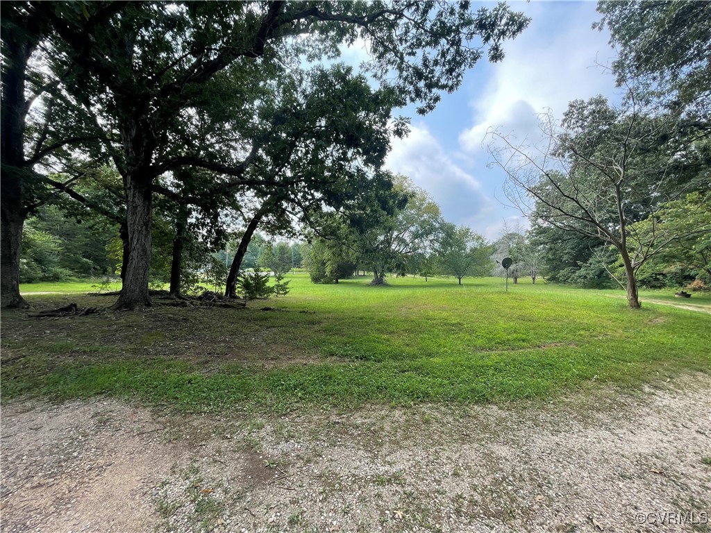 2809 Sandy Hook Road Goochland, VA 23063 - Photo 4 of 18 a view of outdoor space with green field and trees