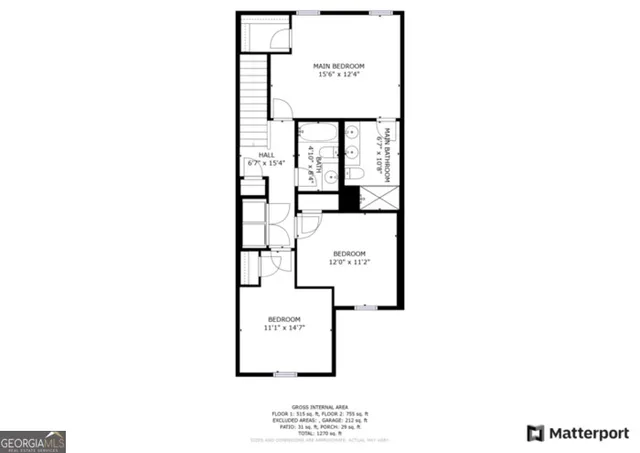 $1,615 | 115 Dudley Way Southwest, Cartersville, GA 30120