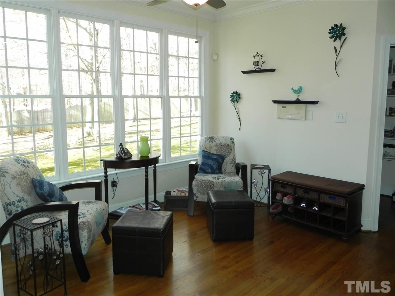 5505 Overleaf Court Raleigh, NC 27615 - Photo 10 of 25 Currently Used as a Keeping Room, Plenty of Room Here for a Farm Table to Enjoy Casual Dining