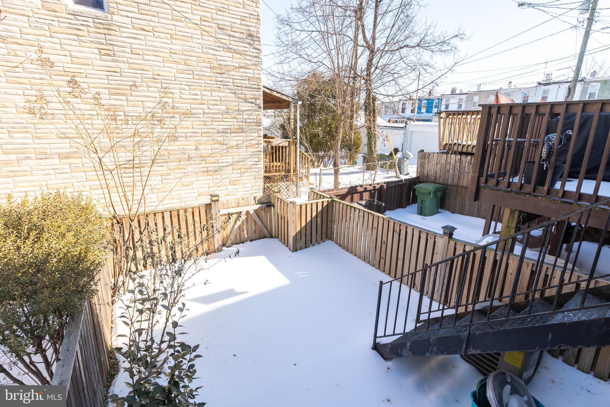 3659 Chestnut Avenue Baltimore, MD 21211 - Photo 20 of 20 There's a patio under that snow!