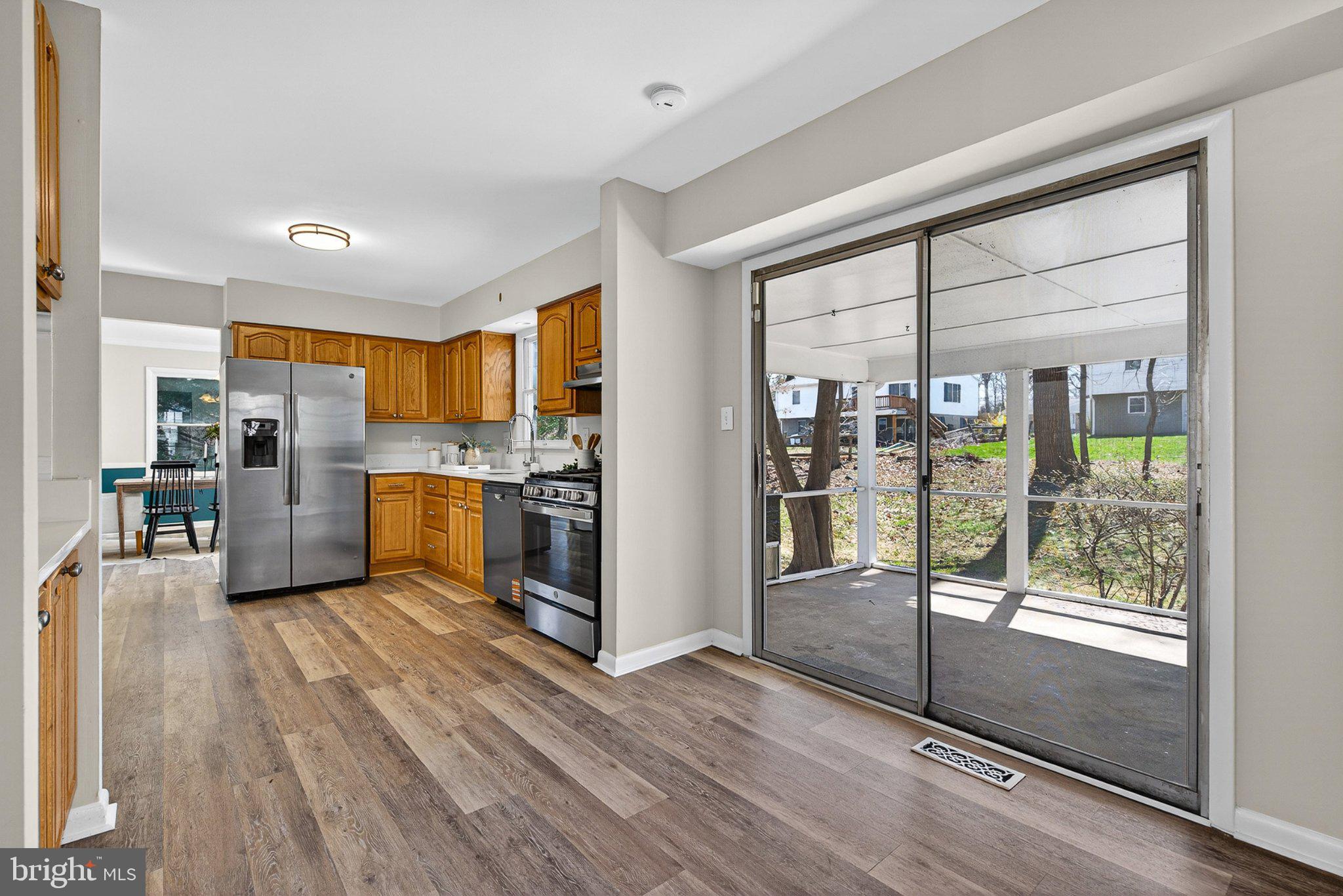 1207 White Mills Road Catonsville, MD 21228 - Photo 14 of 38 Bright kitchen with serene views.