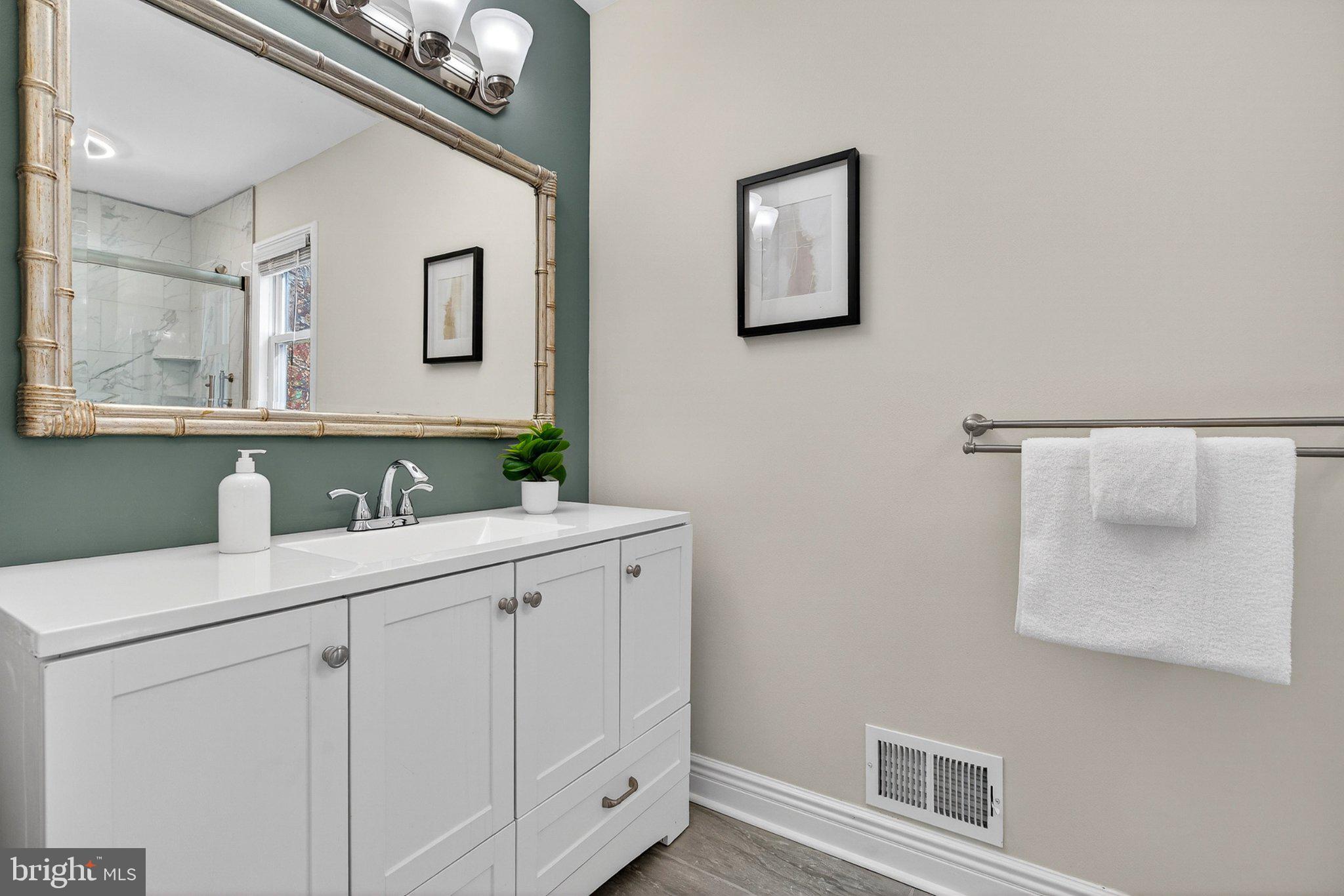 1207 White Mills Road Catonsville, MD 21228 - Photo 26 of 38 Modern bathroom with elegant touches.