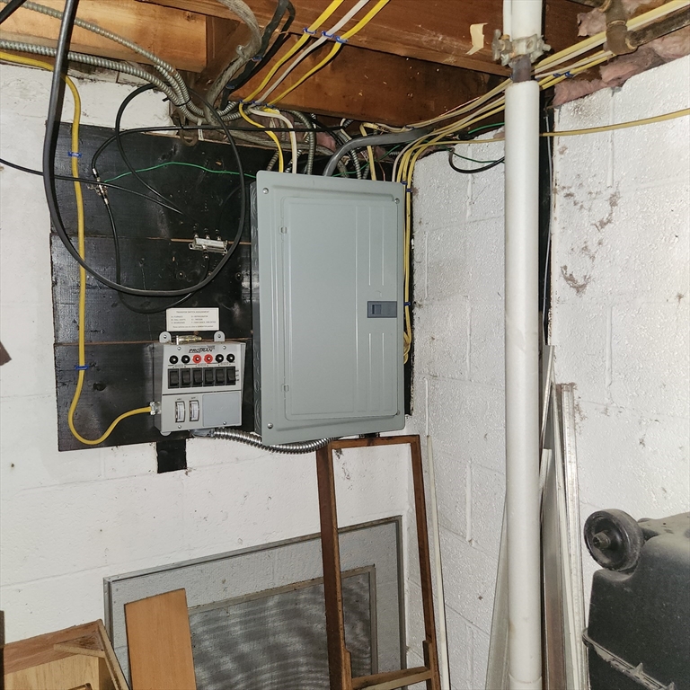 514 Dewey Street West Springfield, MA 01089 - Photo 30 of 42 a bathroom with a shower and mirror