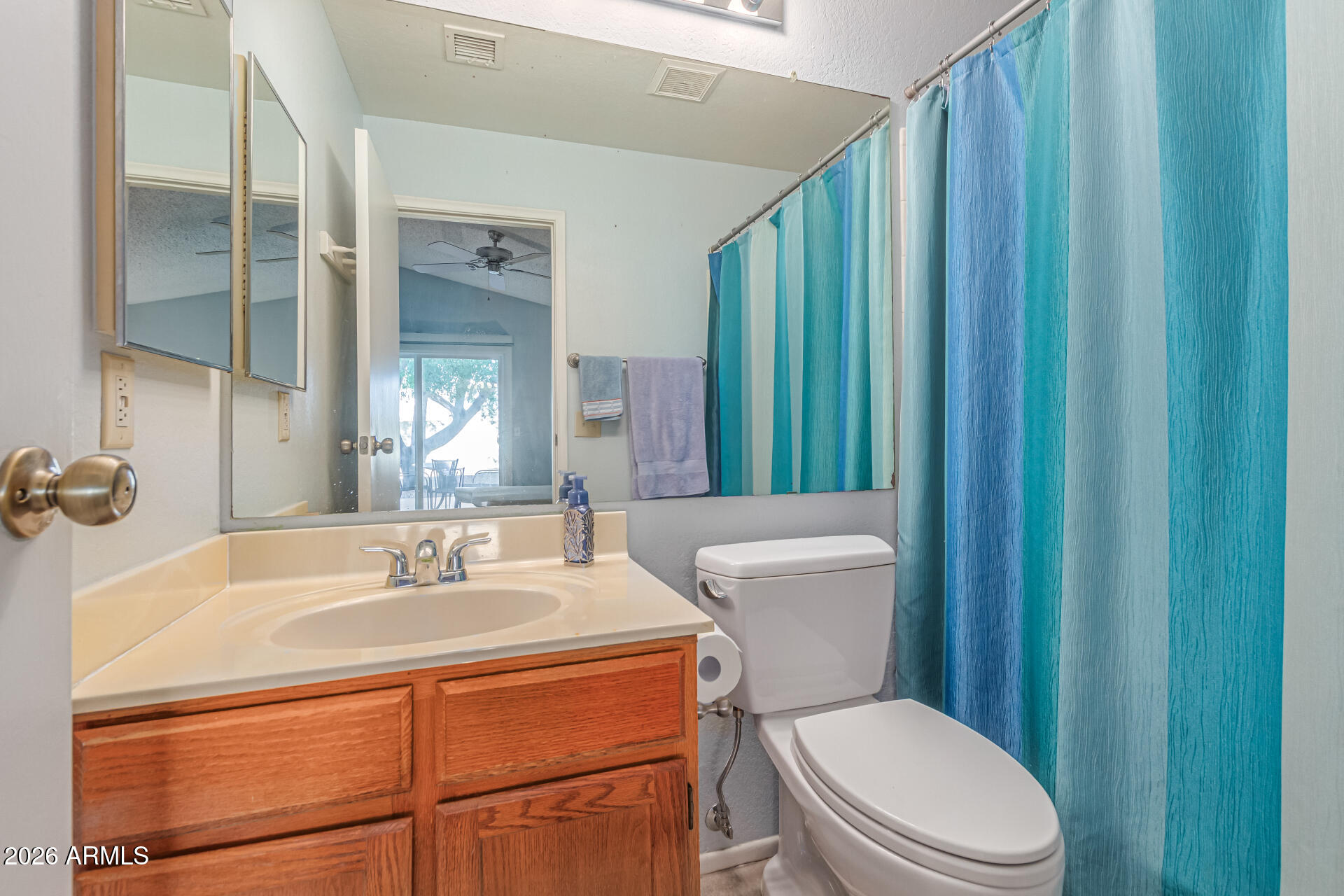 3904 West Butler Street Chandler, AZ 85226 - Photo 21 of 30 a bathroom with a toilet a sink and mirror