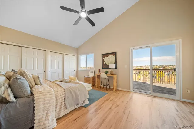 a bed room with a bed and a tv