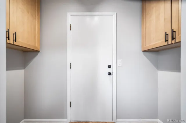a view of bathroom with window