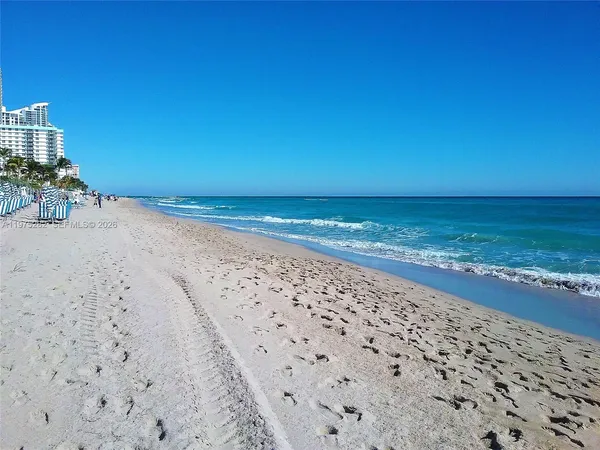 a view of ocean view with beach