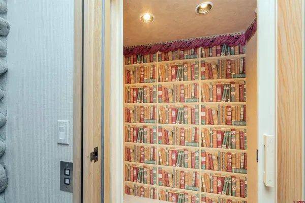a view of front door