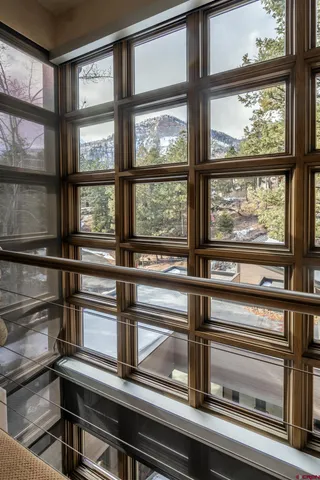 a outdoor living space with furniture and wooden floor