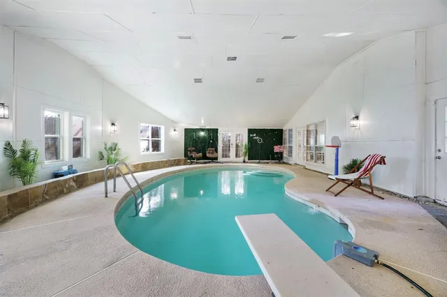 a view of a swimming pool