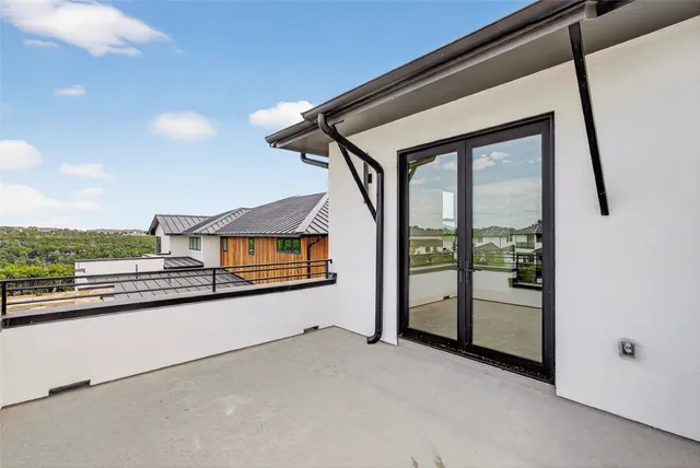 a view of empty room