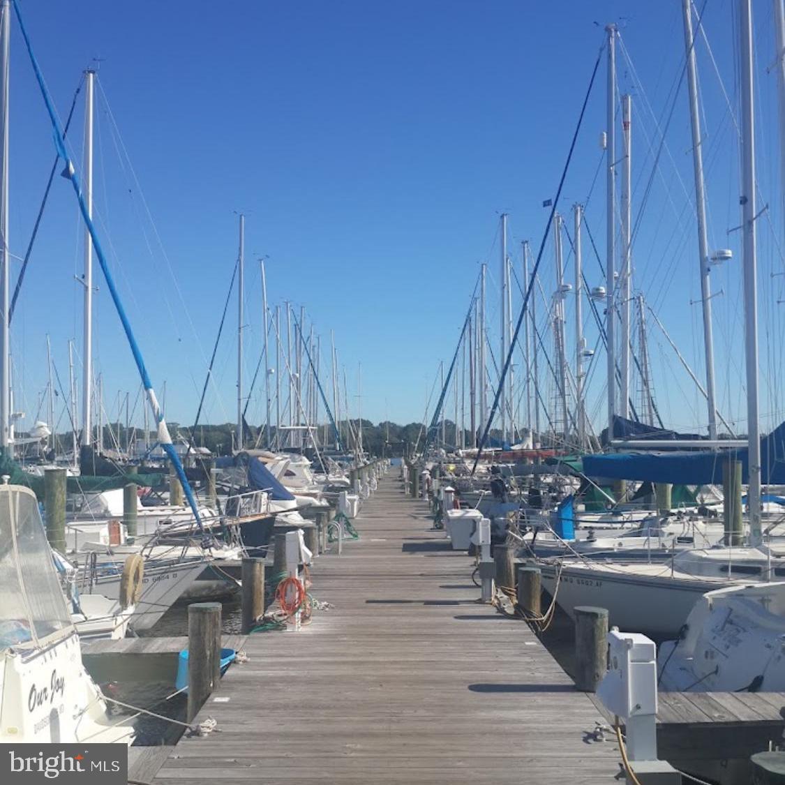 Riverside Drive, Unit C4 Galesville, MD 20765 - Photo 6 of 6 a view of a lake with boats next to a bridge