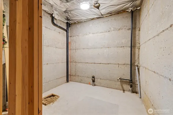 a bathroom with a sink and a shower
