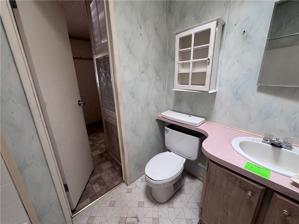 3053 McConnico Road Golden Valley, AZ 86413 - Photo 9 of 18 Bathroom with vanity and toilet