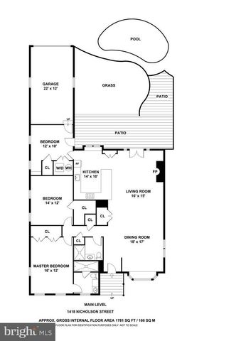 $975,000 | 1418 Nicholson Street Northwest, Washington, DC 20011