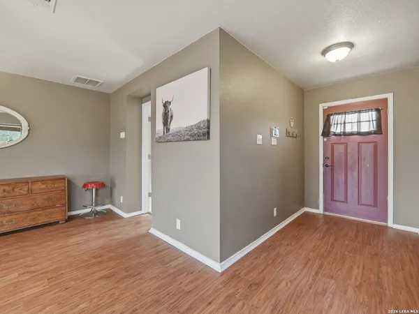 a view of livingroom with hardwood