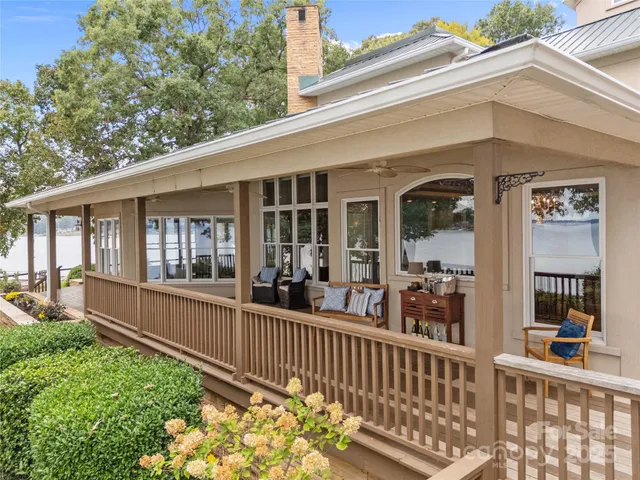 a view of a house with a porch