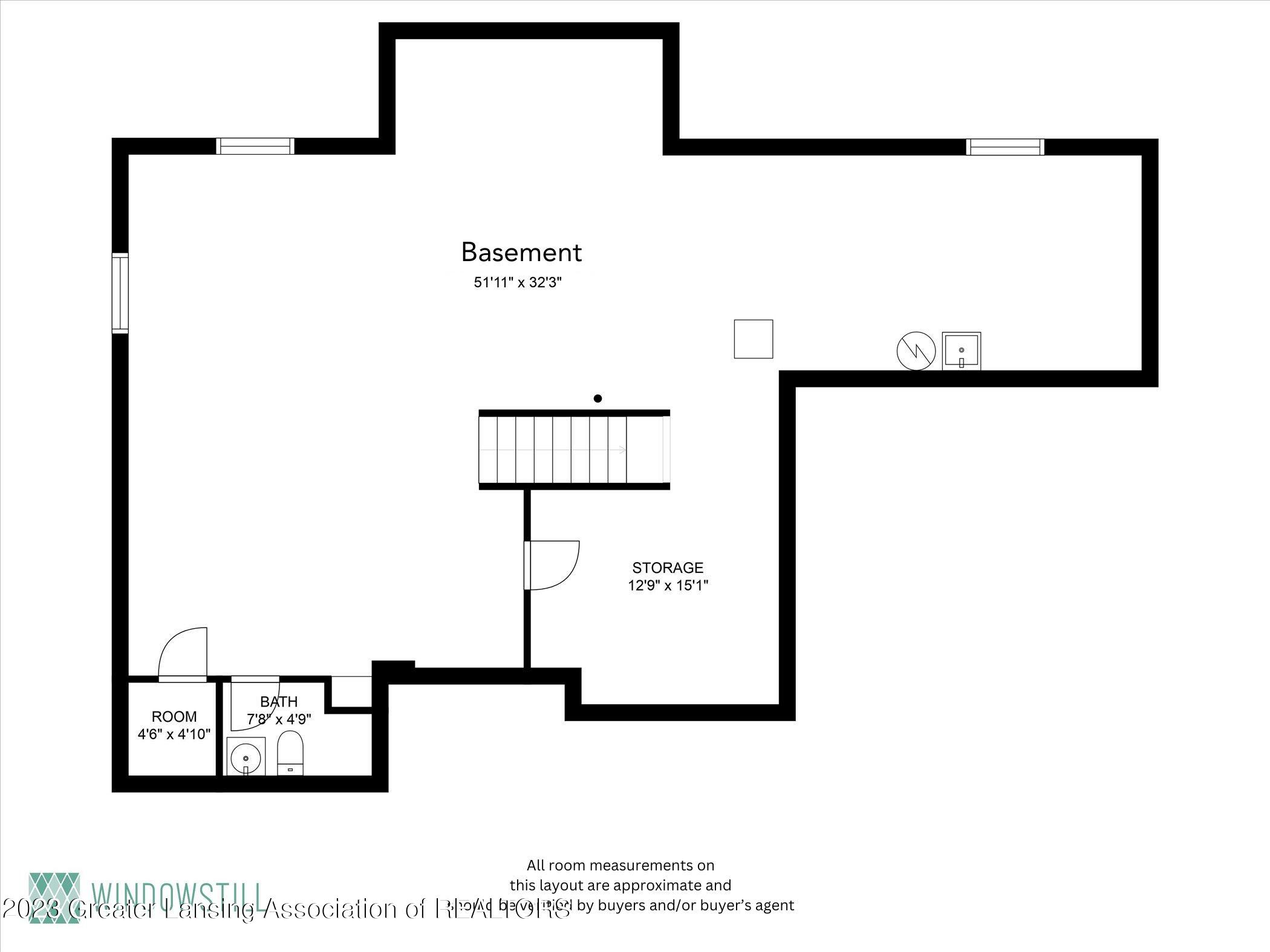 5800 Horstmeyer Road Lansing, MI 48911 - Photo 74 of 74 BSMT Floor Plan