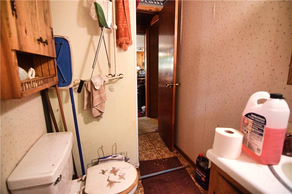456 Preacher Hill Road West Hickory, PA 16370 - Photo 17 of 21 a bathroom with a toilet and a shower